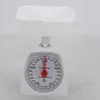 Balanza de plataforma mecánica de fábrica, báscula de resorte para alimentos, báscula de cocina doméstica, báscula de dial de plástico, báscula cuadrada