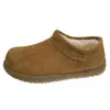Sapatos de Neve Quentes Mocassins Sapatos Birkenstock Sapatos de Algodão com Pelo para Mulheres 2025 Novos Flats de Inverno Sapatos Birkenstock com Forro de Lã