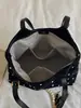 Bolso tote grande de mujer con estampado de lunares de moda estilo coreano, nuevo diseño 2026, elegante para el trabajo, de hombro y de mano