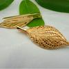 Accesorios para joyería DIY nuevo cobre puro herrajes brotes de joyería hojas accesorios de cobre colgante de hoja fabricantes de punto lote