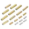 Fabricante de Parachoques Perlados de Posicionamiento Preciso de Doble Cabezal Personalizados en Relieve, Cerraduras de Puerta con Pasador de Resorte, Parachoques de Doble Cabezal de Acero Inoxidable