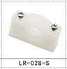 Espaçamento entre Furos 14-15mm Plástico Placa de Crimpage Curva Nylon Fivela de Crimpage de Uma Palavra Protege Plástico Linha de Fixação de Fio Cartão