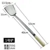 Espátula de Acero Inoxidable Espesa 304 201 Espátula Cuchara para Cocina Casera Chef de Restaurante Cuchara Grande para Saltear Espátula de Hierro para Freír