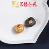 Pulseras de Abalorios con Candado de Carácter Dorado de la Fortuna Fragante, Pulseras Vintage, Accesorios Versátiles y de Moda para Manualidades DIY