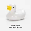 Q versión linda patito portapalillos manualidad adornos diarios suministros para el hogar restaurante hotel Portapalillos de cerámica Pato Blanco
