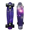 Fabricante Fonte Skate Pequeno Fish Board Single-Warped Skate Formato Peixe Scooter de Plástico Quatro Rodas Pintura Colorida Mobilidade Urbana Skate Infantil