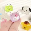 Resina Luminosa Lindo Dibujo Animado Sanrio Lindos Accesorios para Joyería DIY Decoración de Escritorio Coche Pequeños Adornos Muñeca