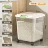 Contenedor de Almacenamiento de Arroz para Uso Doméstico, a Prueba de Insectos, a Prueba de Humedad, Sellado, Gran Capacidad para Almacenar Arroz y Harina
