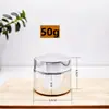 Botella de Crema con Tapa de Rosca Plateada Galvanizada, Botella de Vidrio Sellada para Crema Facial, Botella de Muestra para Crema de Ojos, Envase Cosmético con Logo Personalizable