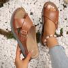 Verano 2024 nuevo zapato de playa para mujer con boca de pez estilo europeo y americano, zapatillas de talla grande de comercio exterior transfronterizo, estación independiente para mujer AliExpress 43