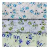 Primavera y verano 2025 tela de algodón con estampado por inyección directa digital vestido tipo top camber para niñas y mujeres 60 alta densidad entrega