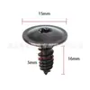 Adecuado para Volkswagen B5 Audi Q5 Tornillos Autorroscantes para Coche N90974701 Tornillos Autorroscantes para Guardabarros Flor Interior M5*16