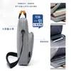 Bolsa de Computador Casual Portátil Masculina Transfronteiriça Bolsa Transversal de Ombro Fashionable Maleta Vertical Bolsa para Notebook de 13" Tendência