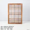 Estilo Japonês e Coreano Retrô Grades de Madeira Janela de Flores Jardim de Infância Canto de Plantas Decoração de Parede Cerca de Madeira Pátio de Jardim Cerca de Madeira