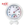 Termómetro higrómetro de punta diámetro 75MM pequeño termómetro higrómetro termómetro de refrigerador termómetro de humedad de regalo