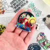 Llavero Acrílico de Dibujos Animados Personalizado Colgante DIY Etiqueta Pieza Foto Láser Personaje de Dibujos Animados Personalizado