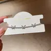 Pulseira Pingente de Coração de Madrepérola Dupla Camada Francesa, Pulseira Exquisita, Moderna e de Alto Padrão, Pulseira Personalizada Tendência para Mulheres Atacado