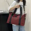 Bolsa de Yoga de Grande Capacidade, Nova Bolsa Tendência e Fashion para Viagens Curtas e Fitness, Leve e Simples, Bolsa de Ombro e Mão de Cor Sólida