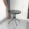 Mesas y Sillas de Exterior para Patio, Ocio al Aire Libre, Terraza Abierta, Sillas Engrosadas, Mesa de Comedor, Mesa de Café para Balcón, Mesa Redonda, Impermeable