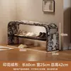 Banqueta estrecha para zapatos con zapatero integrado para recibidor, adecuada para sentarse y guardar zapatos, taburete pequeño con acolchado suave para uso doméstico