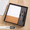 Set de Cuaderno con Logo Personalizado, Regalo Corporativo Empresarial, Regalo de Alta Gama para Reunión Anual de la Empresa, Regalo de Taza Térmica