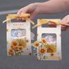 Decoración para Cupcakes de Girasol Bobo, Inserto para Decoración, Día del Maestro 2026, Empaque de Bolsa de Regalo de Mano para Vacaciones de Maestros, Caja de Empaque