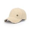 Otoño e Invierno Nueva Gorra de Pata de Gallo Estilo Coreano para Mujer para Exterior Combinable Gorra de Béisbol Moda Casual Sombrero Británico para Mujer