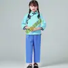 Ropa de niña de pueblo ropa para niños para recoger té ropa rural para niñas República de China Yangge ropa de actuación de agricultor A Qing Sao