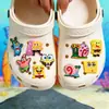 Diapositivas para Zapatos de Jardín de Bob Esponja Charms Dibujos Animados Accesorios Decorativos para Zapatos Zhibixing En Stock Al Por Mayor