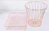 Estilo Moderno Simple Estilo Nórdico Cesto para Ropa de Hierro Forjado Cesto de Almacenamiento Cesto de Almacenamiento para Acabado de Ropa Cesto de Almacenamiento para Juguetes y Artículos Varios
