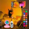 Produto Popular Certificado de Lista Branca Transfronteiriça Lâmpada Pôr do Sol Tmxy Lâmpada de Chão com USB Lâmpada de Atmosfera Fundo Arco-Íris Luz do Crepúsculo