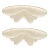 Pegatinas de Talón de Gel para Tacones Altos, Pegatinas Suaves Anti-Desgaste y Anti-Caída para el Talón, Pegatinas Antideslizantes Autoadhesivas, Almohadillas de Media Talla para Ajuste de Zapatos