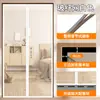 Cortina mosquitera de apertura lateral con tira magnética completa Adhesivo magnético automático Sin perforaciones Hogar Dormitorio Malla de fibra de vidrio Velcro Malla autoadhesiva