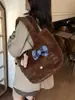 Bolso Relleno Estampado de Leopardo para Mujer 2025 Nuevo de Moda Invierno Único Lindo Bolso de Hombro Gran Capacidad Bolso Tote para Viajes Diarios