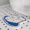 Alfombra de coche de dibujos animados con forma especial transfronteriza, alfombra tipo cachemira, manta decorativa para sala de juegos, alfombra completa para dormitorio, alfombra de noche en stock