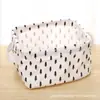 Cesta de armazenamento para necessidades diárias cesta organizadora cesta para itens pequenos de mesa caixa de armazenamento cesta de armazenamento de lona vendas diretas da fábrica