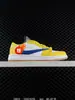 Zapatos Putian Air Aj1 Jordan Scott Unisex de Caña Baja Casual Deportivos Baloncesto Tenis con Swoosh Invertido y Diseño de Rayos