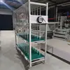 Estante de Prueba de Envejecimiento de Productos Electrónicos Estante de Prueba Carrito de Volteo Móvil con Ruedas Multicapa Estante Multifuncional Antiestático