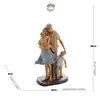 Figura Decorativa Família Resina 15cm x 9cm x 28cm - Wolff