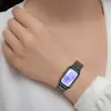 Qingfeng é Adequado para Pulseira de Aço com Três Contas Huawei Band 11Pro Pulseira de Relógio de Metal de Aço Inoxidável Huawei Band 11