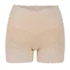 Shorts de Seguridad de Encaje de Cintura Alta para Control de Abdomen para Mujer, Anti-Exposición, Borde Antirrizado, Leggings Delgados y Ropa Interior Dos en Uno, Nuevo Modelo 2026