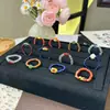 Anel de Cristal Natural com Contas, Estilo Chinês Vintage Jade com Cordão Elástico, Estilo Ajustável, Atacado para Transmissão ao Vivo, Em Estoque em Yiwu