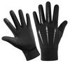 Guantes nuevos de comercio exterior para hombres y mujeres otoño e invierno cálidos con forro polar pantalla táctil dedo completo deportes al aire libre antideslizantes ciclismo pesca algodón mano