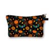 Nueva Bolsa de Cosméticos Estampada de Halloween Estilo Coreano Bolsa de Almacenamiento de Gran Capacidad Bolsa de Lavar para Salidas Diarias