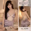 Romance Floral Sexy Romántico Encaje Transparente Tentación Sin Tirantes Espalda Descubierta Acolchado Camisón Ropa para el Hogar A182