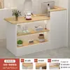 Balcão de Bar Caixa Pequeno Simples Loja Famosa na Internet Loja de Roupas Supermercado Loja de Chá com Leite Salão de Beleza Recepção Front Desk da Empresa