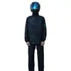 Conjunto de Impermeable Tipo Split y Pantalones de Lluvia para Motociclistas, Adecuado para Vehículos Eléctricos y Motocicletas, Engrosado para Protección contra Lluvia Intensa, Ideal para Repartidores