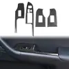 Adecuado para Acura TSX 04-08 panel elevador de volante de fibra de carbono, moldura decorativa para modificación interior