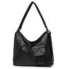Bolso Cruzado de Hombro de Cuero Suave de Moda para Mujer, Mochila Versátil de Tres Usos para Mujer, Bolso Tote de Moda de Gama Alta para Viajes Diarios