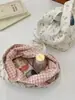 54171 Linda Bolsa de Lona Floral de Mano Bolsita para el Trabajo Bolso Pequeño Bolsa de Verano para Mujer Bolso de Muñeca Estilo Coreano